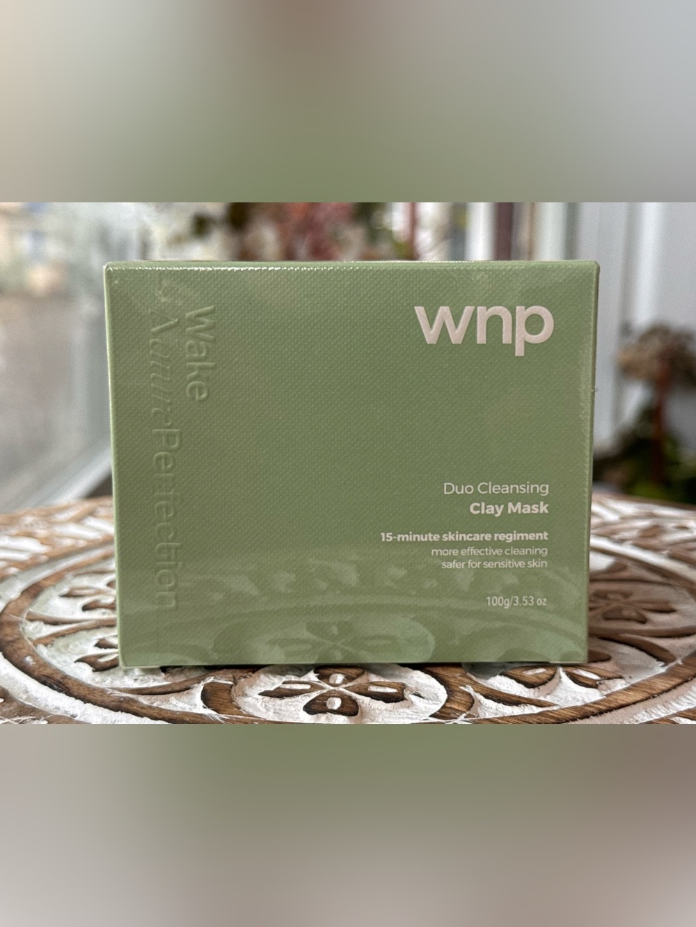 WNP Duo Cleansing Clay Mask 3.53 oz New Sealed